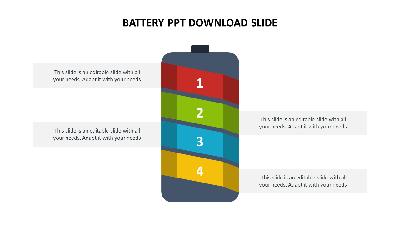 battery ppt download slide